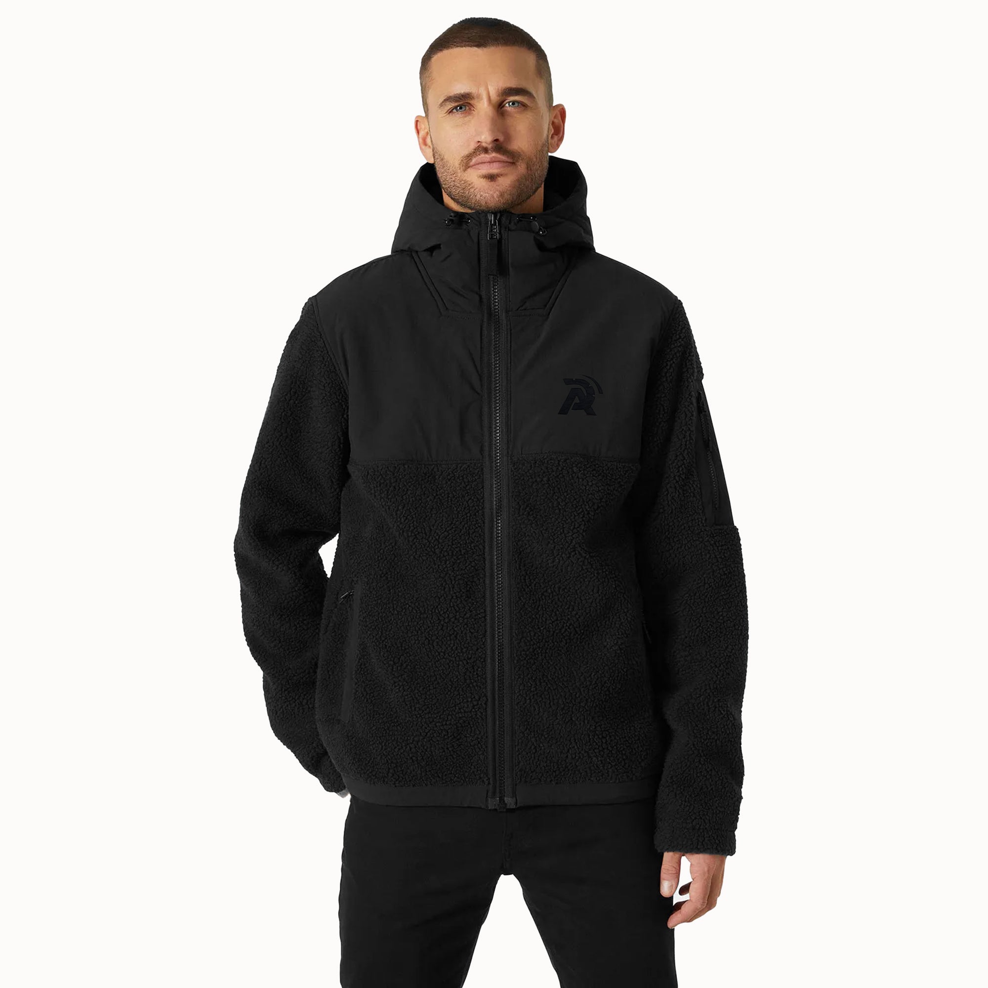 Chaqueta Chiporro de hombre ademan Pile Negro