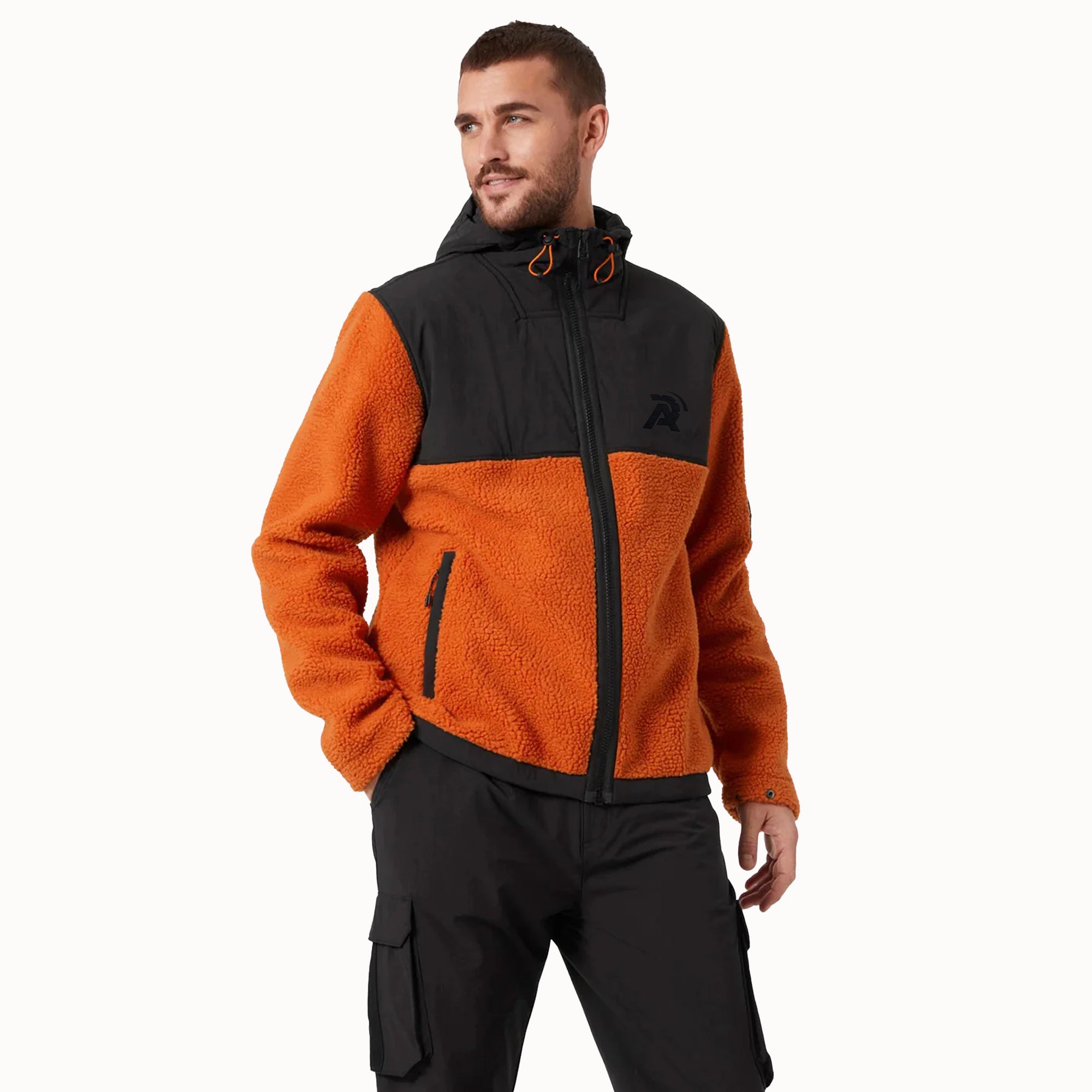 Chaqueta Chiporro de hombre Ademan Pile Naranja