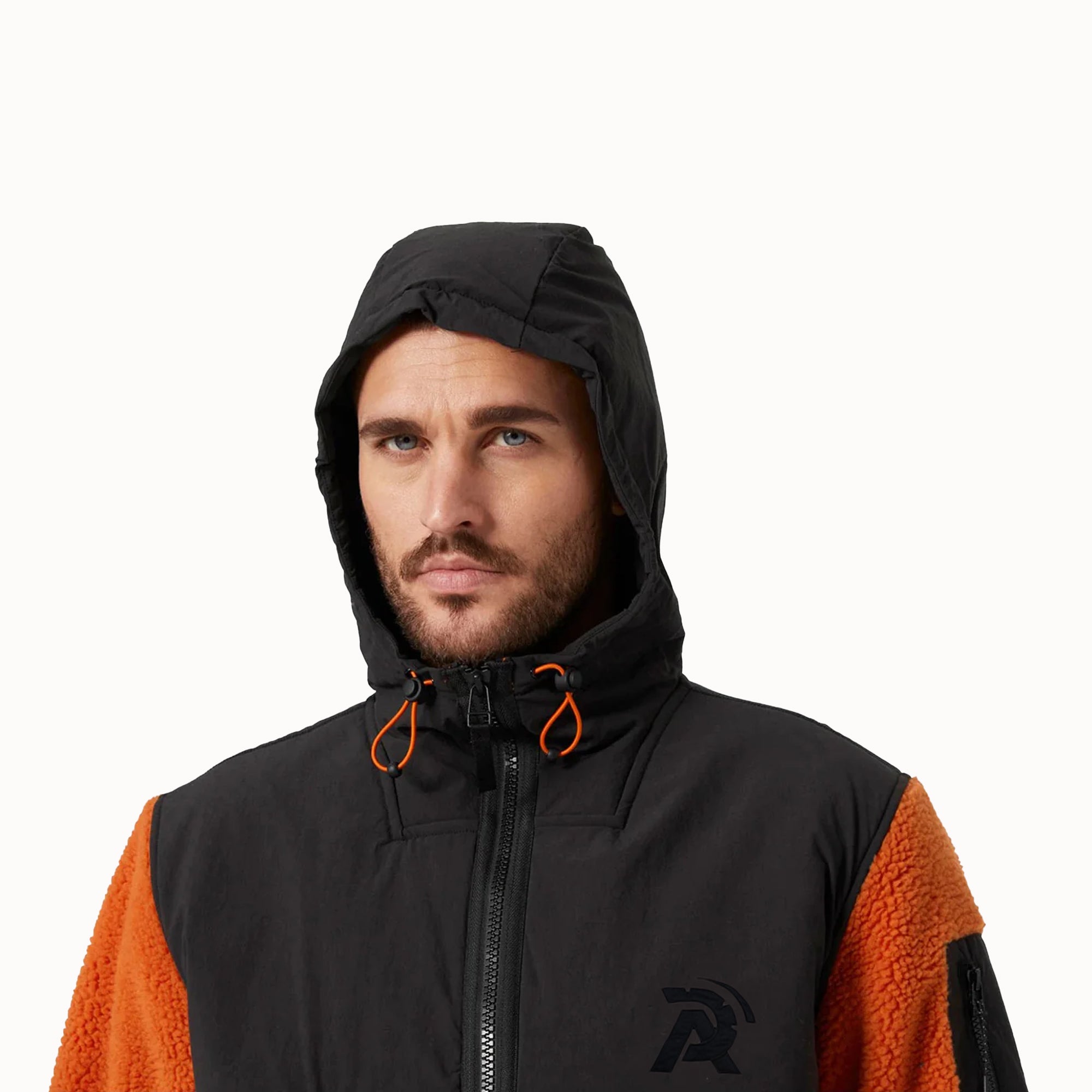 Chaqueta Chiporro de hombre Ademan Pile Naranja