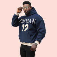 Poleron Canguro micropolar ademan twenty-two Navy blue