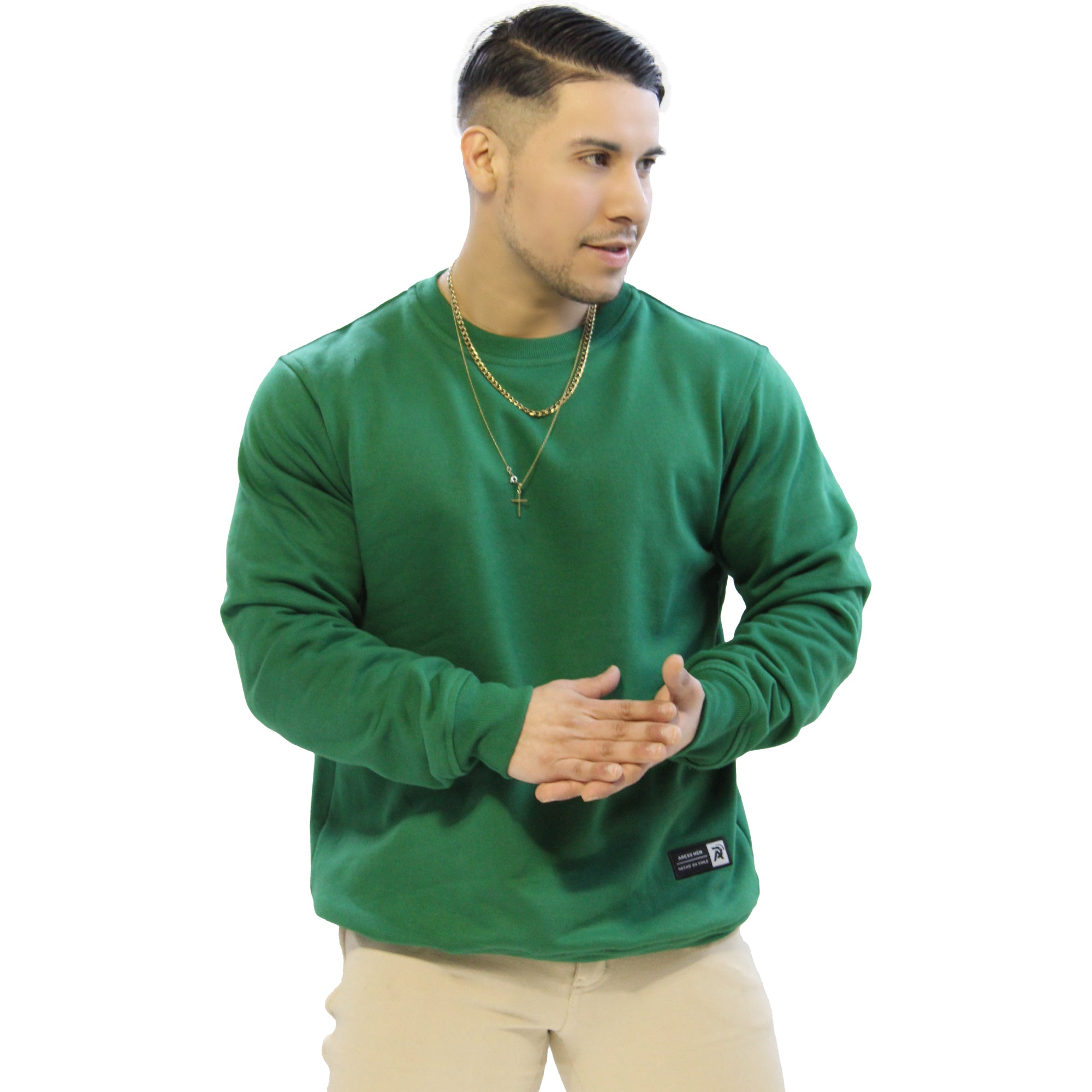 Poleron basic strong gym aress verde