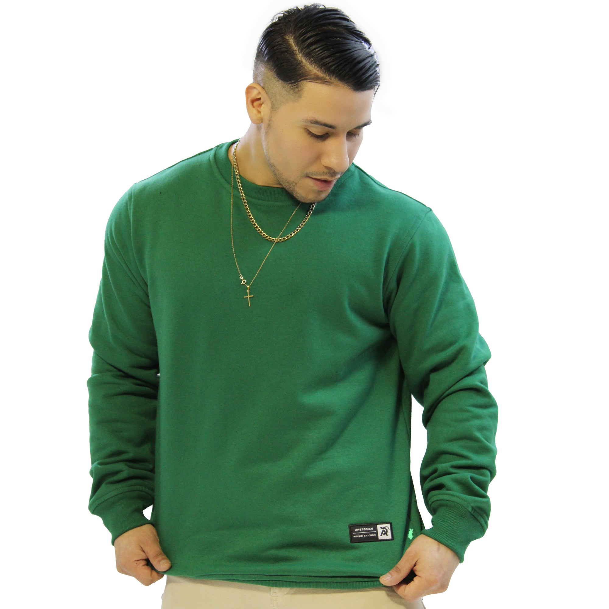 Poleron basic strong gym aress verde
