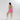 Short Deportivo push up con arruga lateral -  Pink