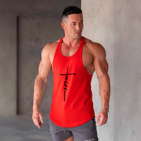 polera musculosa tirante faith rojo