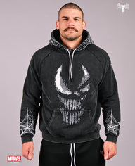 Hoodie acid wash Venom Black