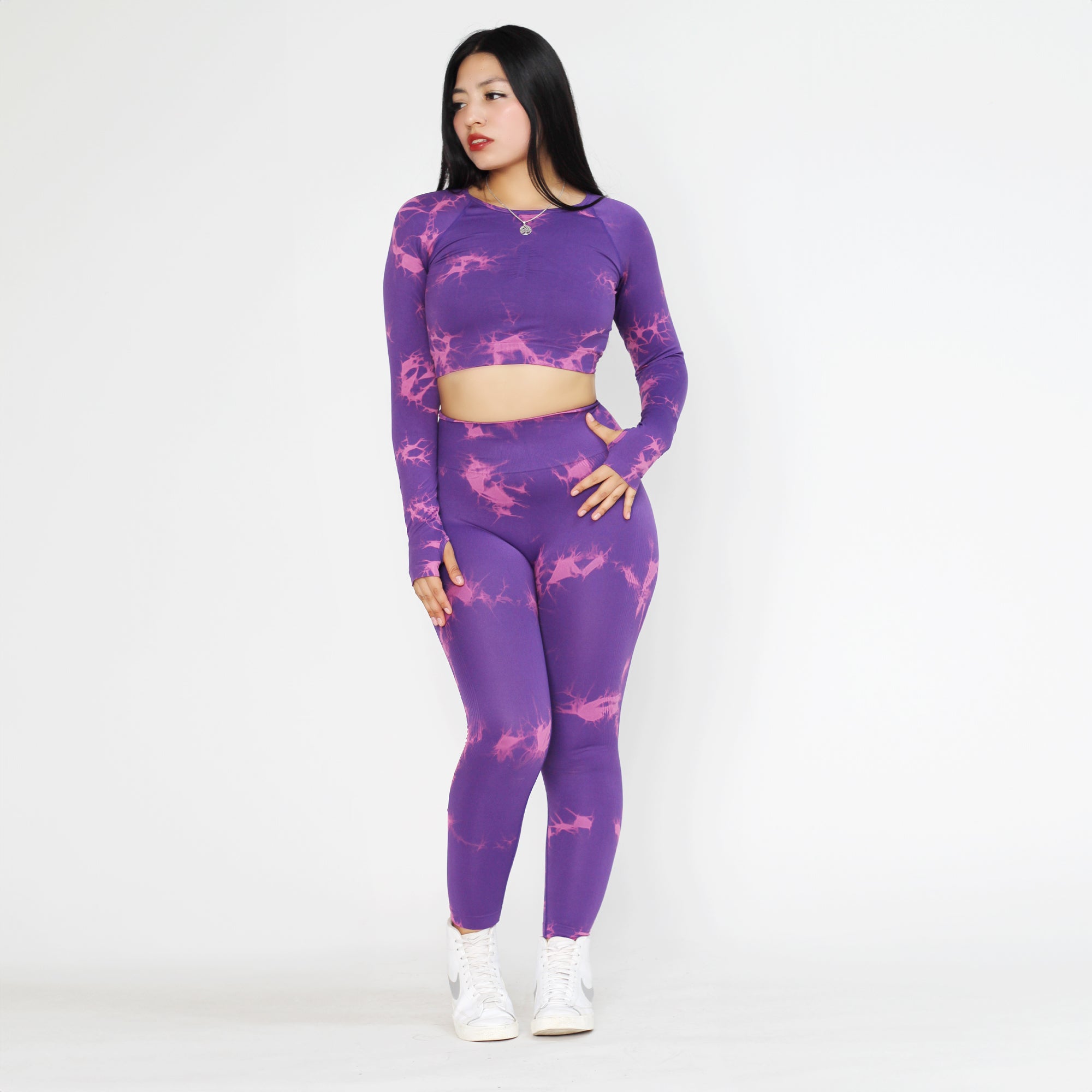 Conjunto tydie Abby premium Purple