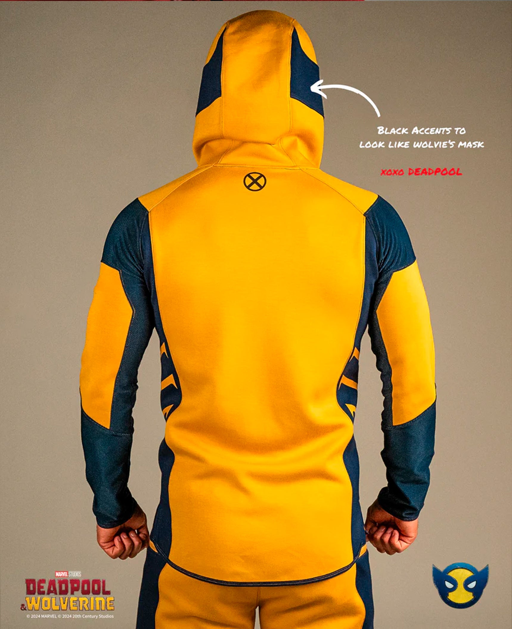 Poleron canguro con capucha de alto rendimiento WOLVERINE