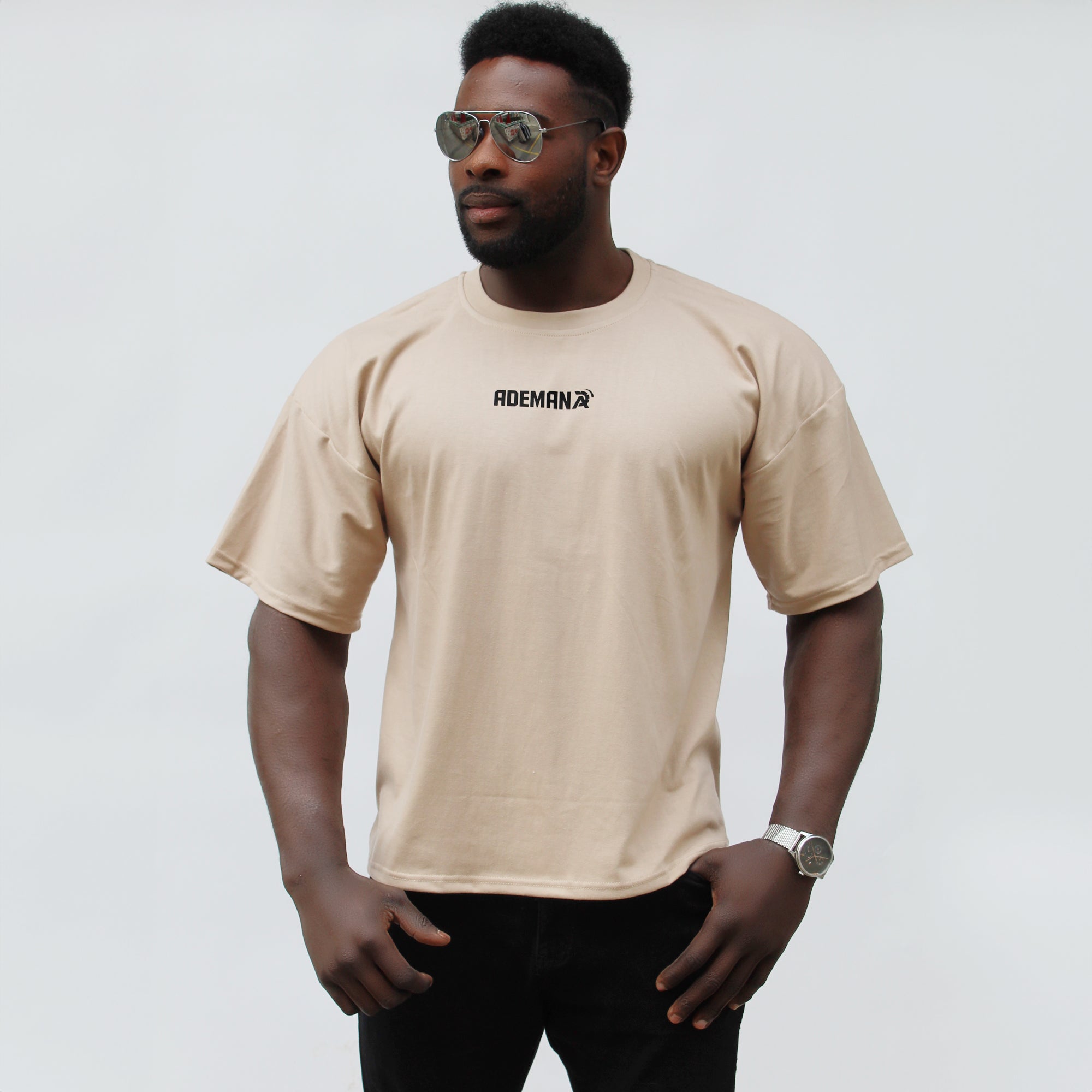 Polera oversize edition Champion Beige