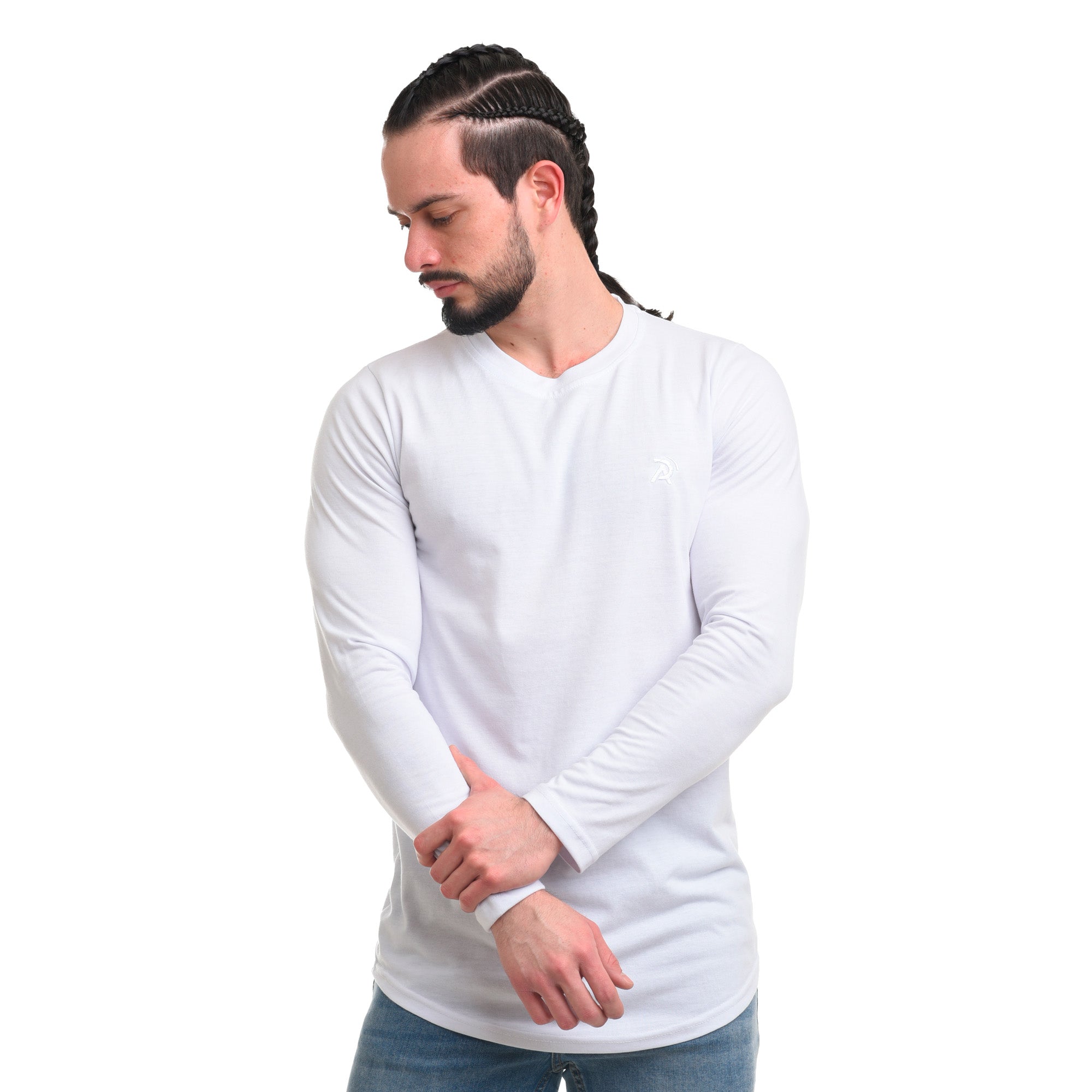 Polera Long Fit aress Manga larga