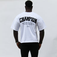Polera oversize edition Champion white