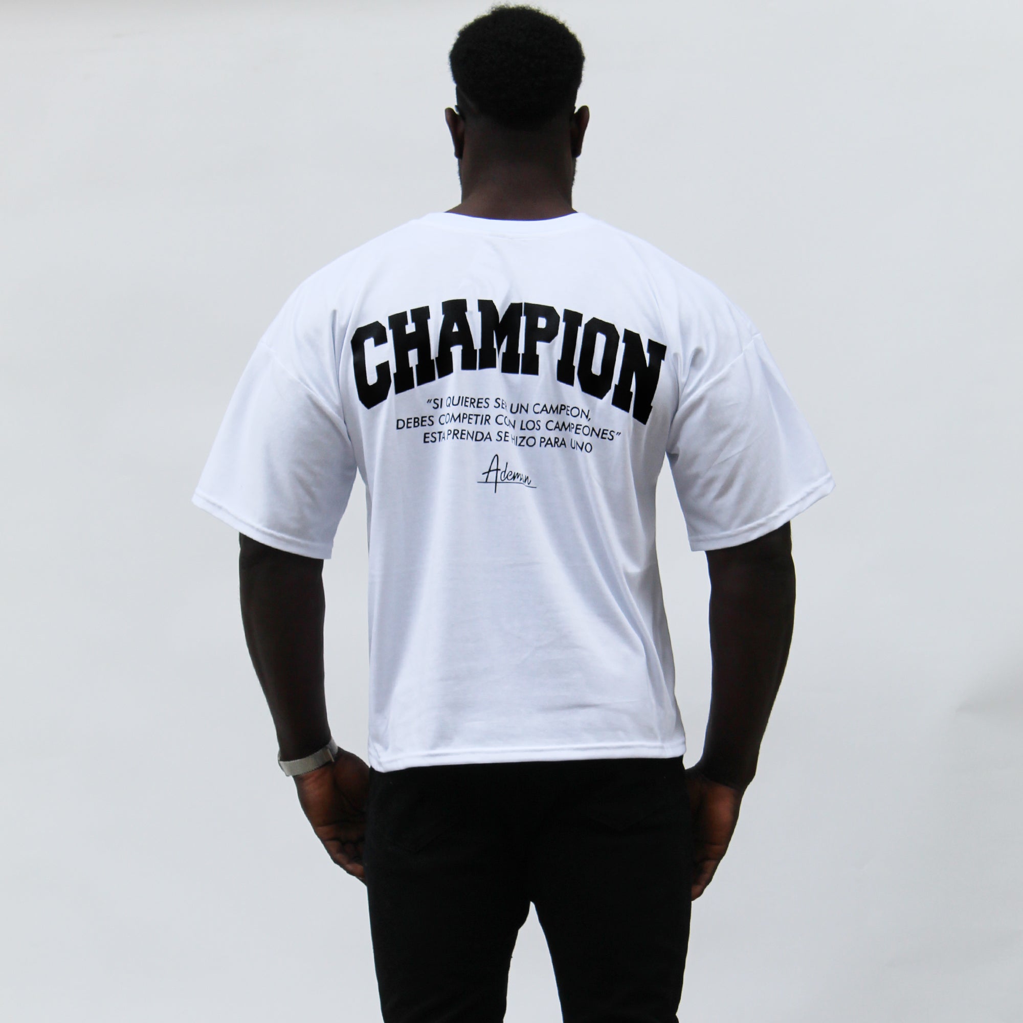 Polera oversize edition Champion white