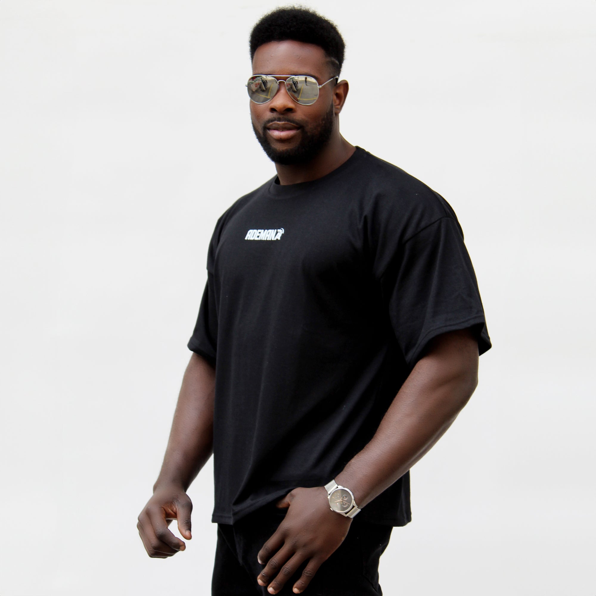 Polera oversize edition Champion Black