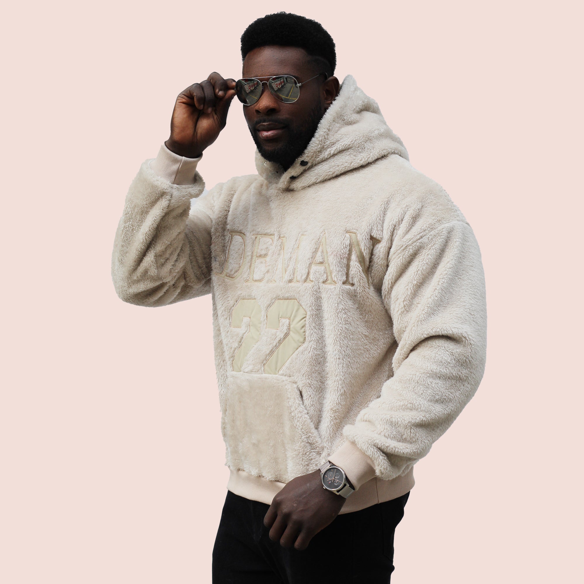 Poleron Canguro chiporro ademan twenty-two Beige