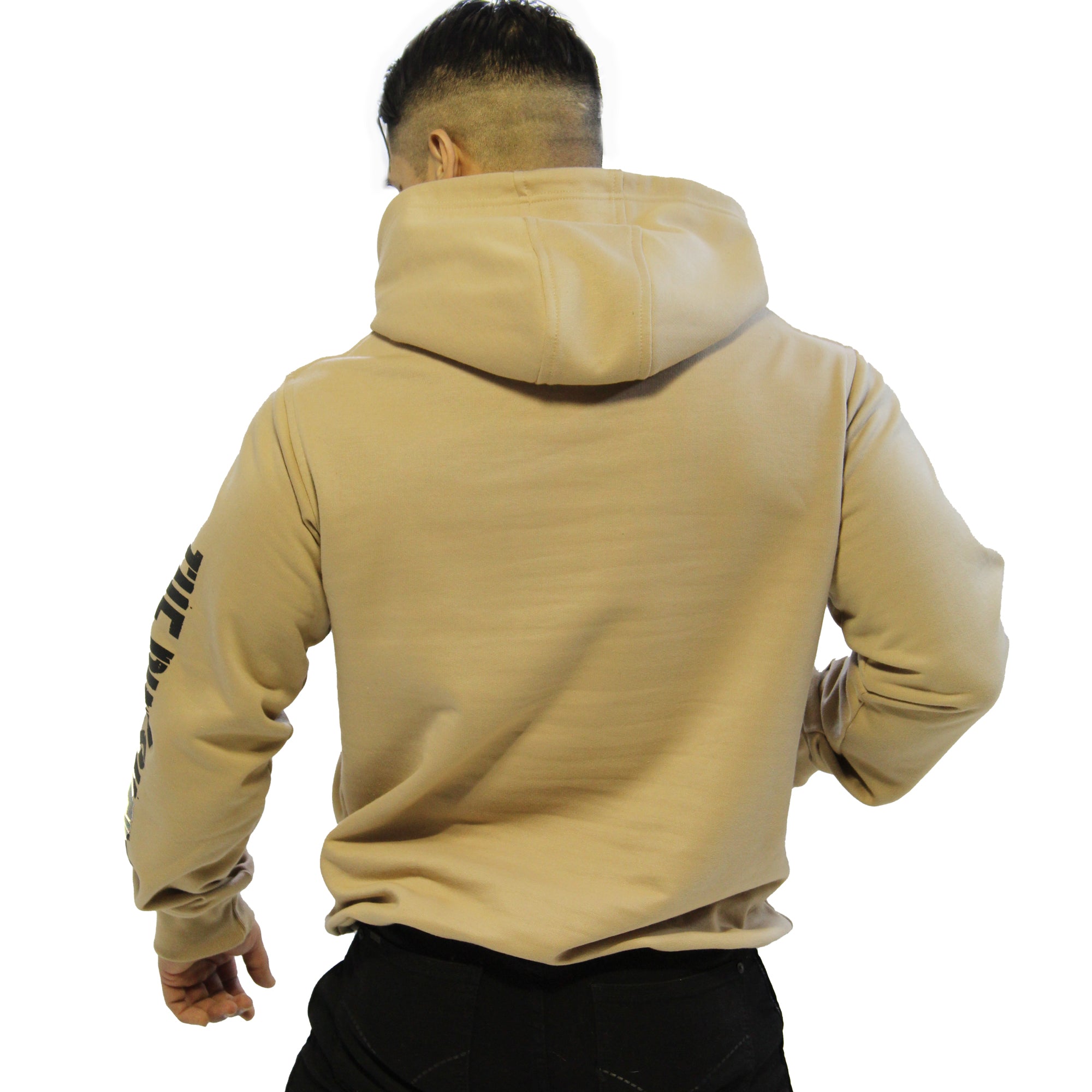 Poleron canguro the punisher beige