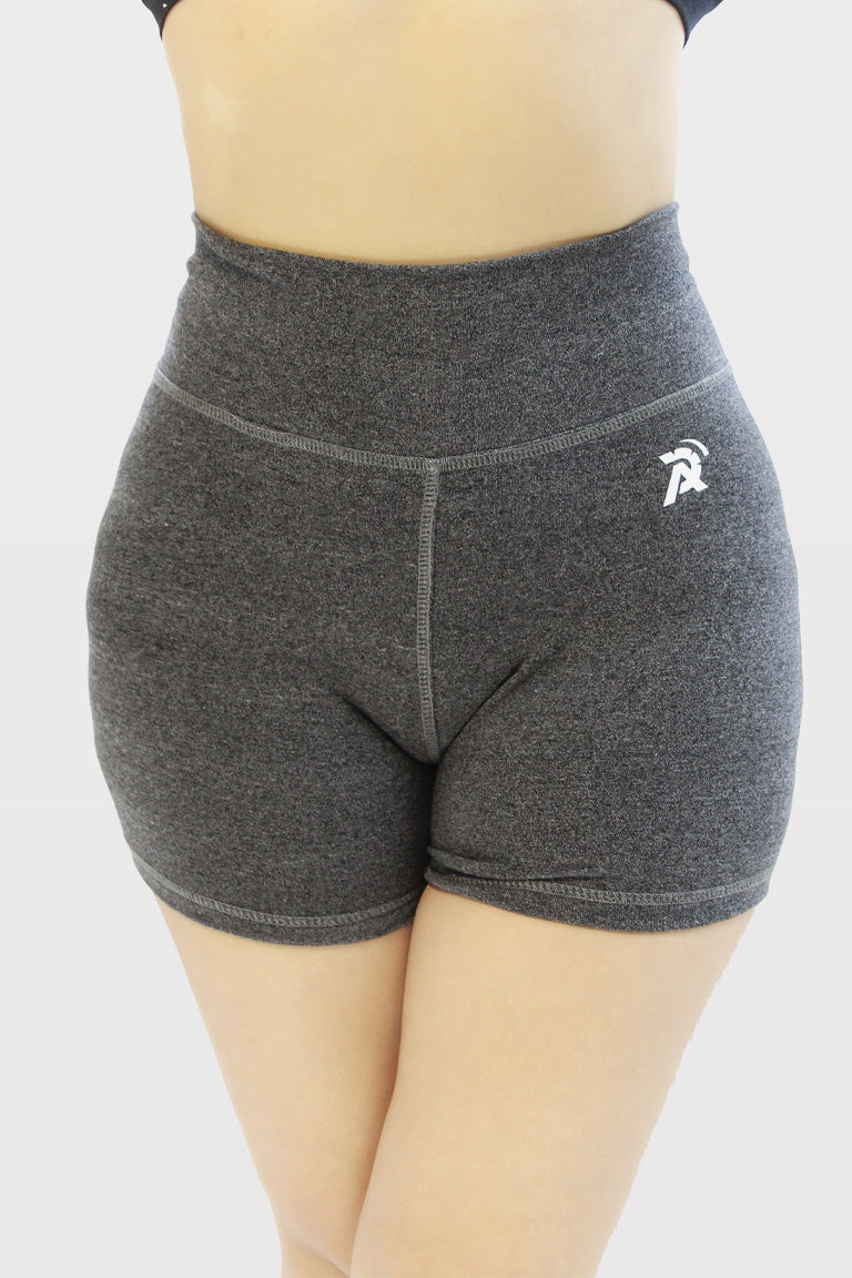 Short Deportivo lycra Algodon mujer Aress Gris