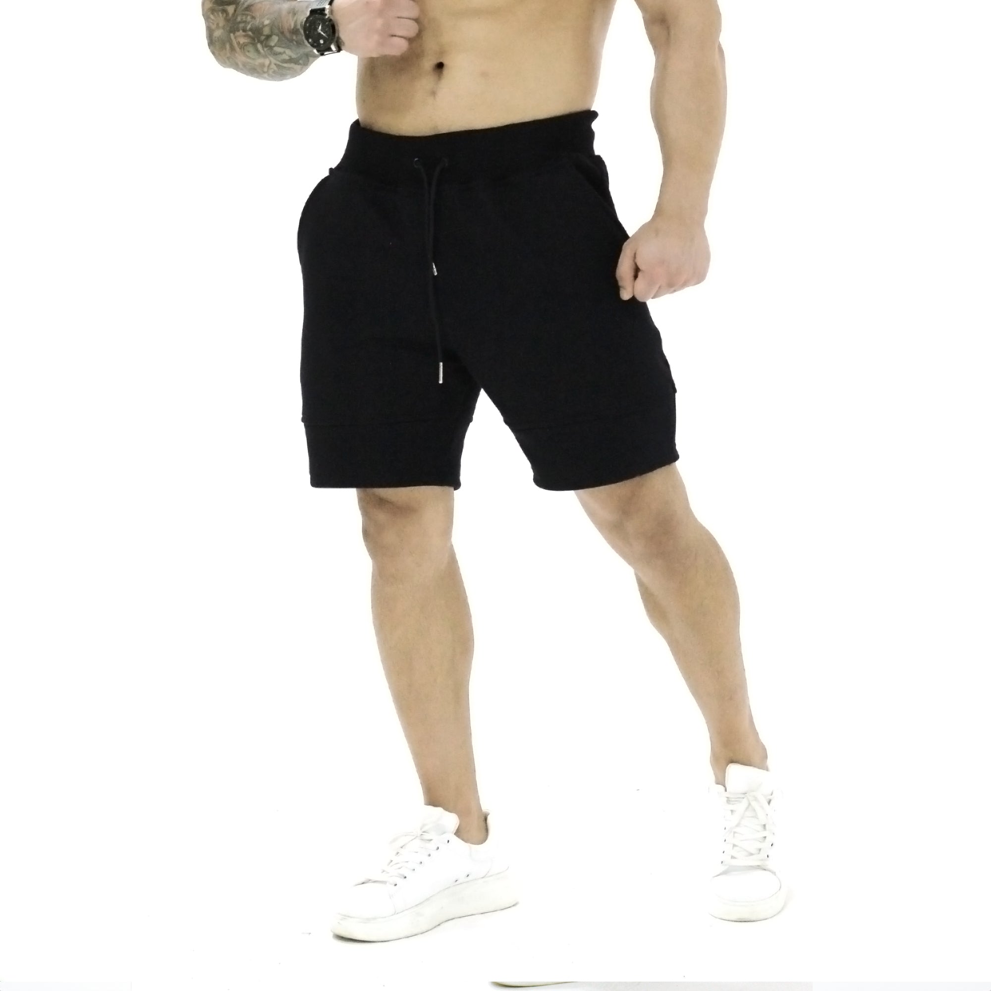 Short slim fit gym - Negro
