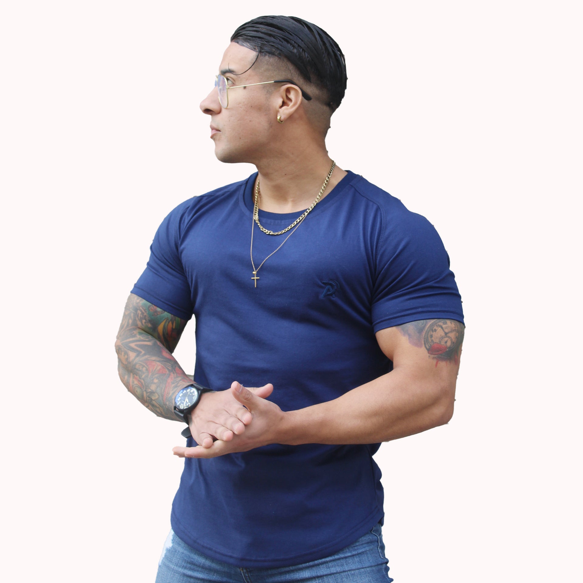 Polera slimfit ademan