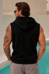 Hoodie Sin Mangas MMA | Black