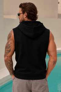 Hoodie Sin Mangas MMA | Black