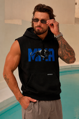 Hoodie Sin Mangas MMA | Black