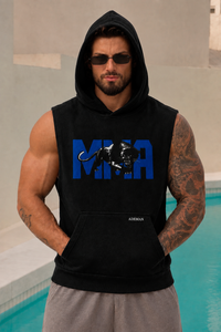 Hoodie Sin Mangas MMA | Black
