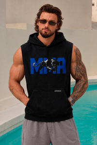 Hoodie Sin Mangas MMA | Black