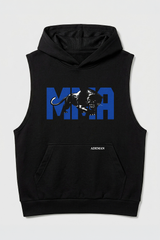 Hoodie Sin Mangas MMA | Black