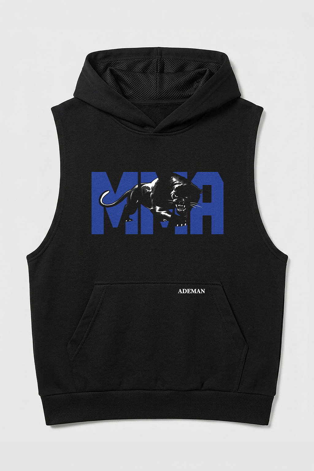 Hoodie Sin Mangas MMA | Black