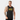 Polera musculosa cuello redondo UFC negro