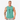 Polera musculosa cuello redondo verde agua