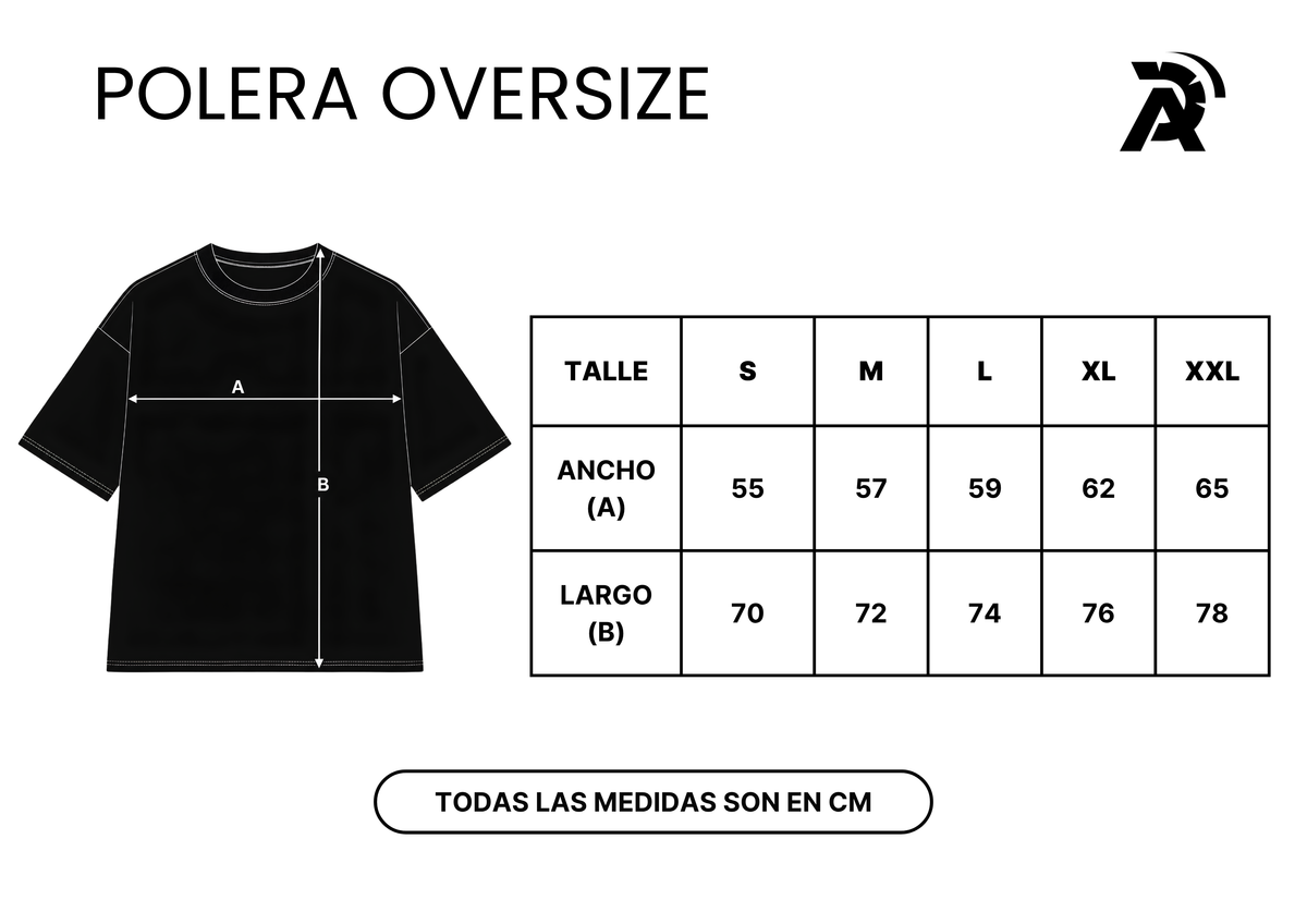 Polera Oversize Evolve Black