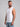 Polera musculosa lisa cuello redondo - Blanco