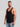Polera musculosa Tirante lisa - Negro