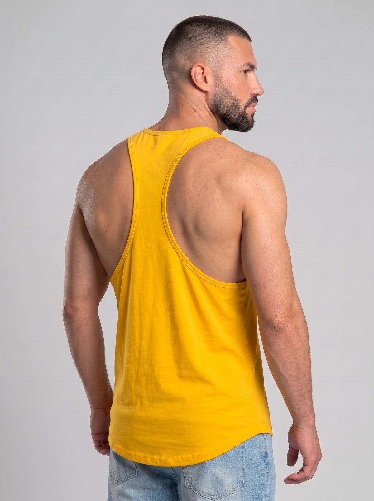 Polera musculosa Tirante lisa - yellow gold