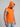 Polera Musculosa con Capucha Lisa – Naranja