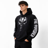 Polerón Canguro The Punisher – Negro