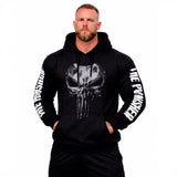 Polerón Canguro The Punisher – Negro