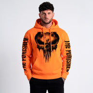New Poleron Canguro The Punisher-Naranja