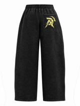 Pantalón Acid Wash Agamenon One Black