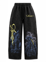 Pantalón Acid Wash Agamenon Two Black