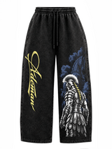 Pantalón Acid Wash Agamenon Three Black