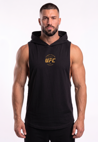 Polera Musculosa con Capucha black | UFC 1993-two