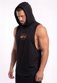 Polera Musculosa con Capucha black | UFC 1993-two