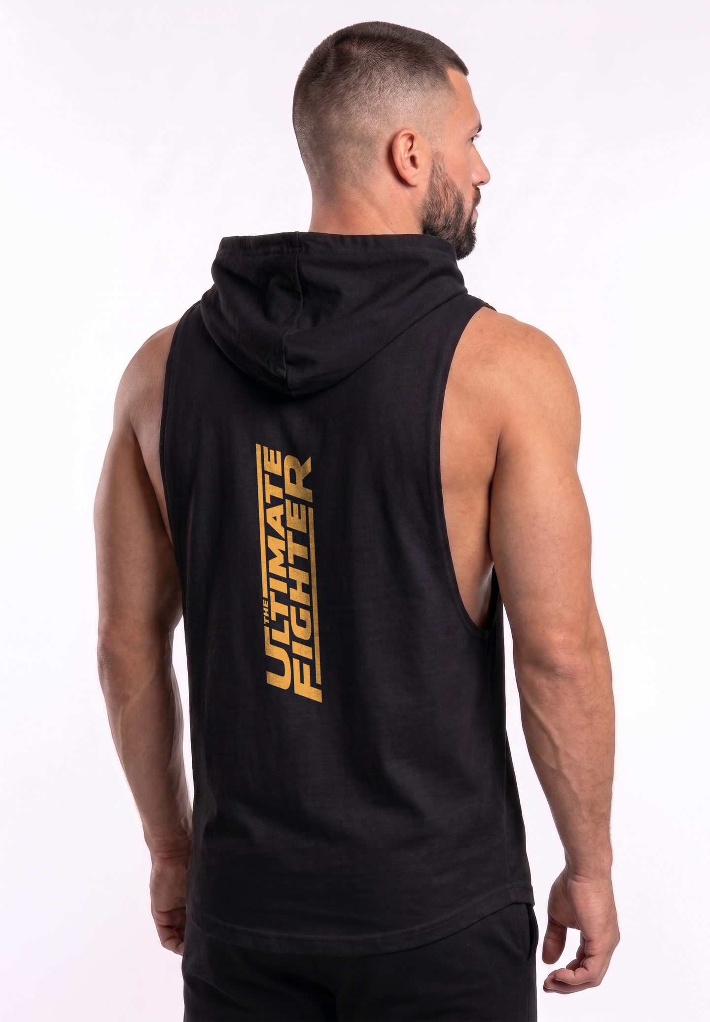 Polera Musculosa con Capucha black | UFC 1993-two