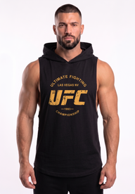 Polera Musculosa con Capucha Black | UFC 1992