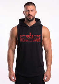 Polera Musculosa con Capucha Black | Vengeance