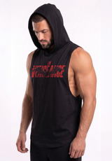 Polera Musculosa con Capucha Black | Vengeance