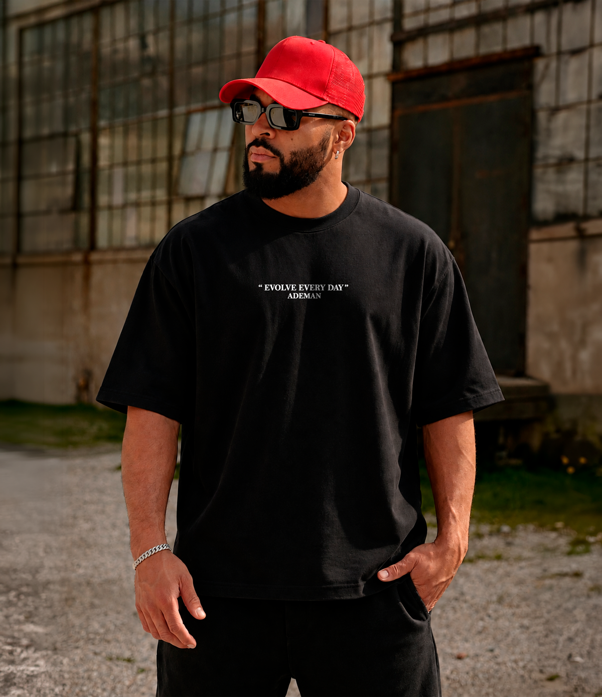 Polera Oversize Evolve Black
