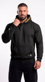 Poleron canguro Ademan x aress Black