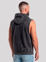 Polerón Musculosa Acid Wash Black | UFC 1993